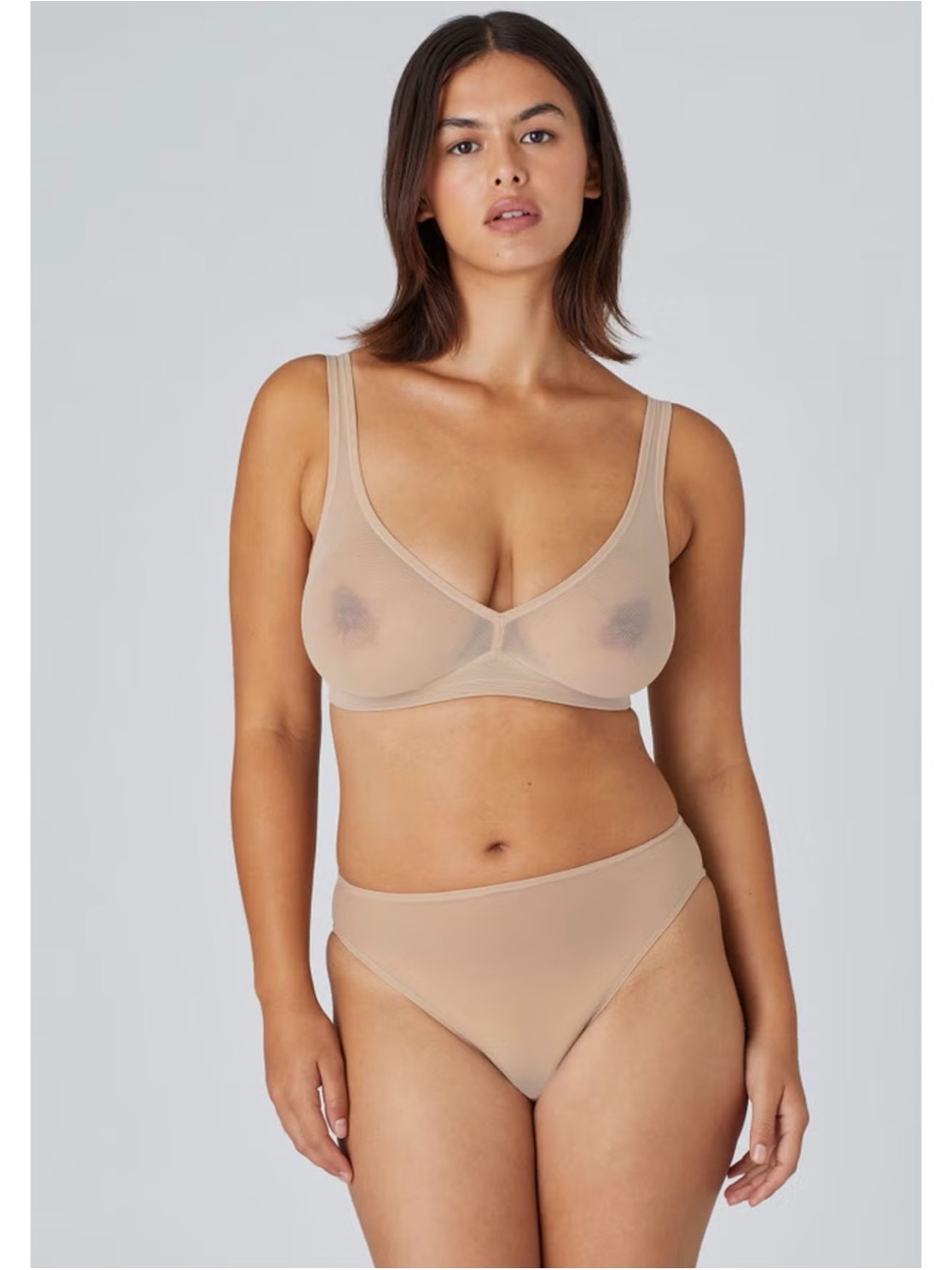 CUUP THE WIRELESS PLUNGE — MESH in Sand